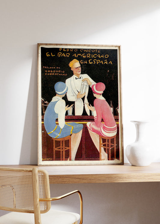 Cocktail Bar Poster