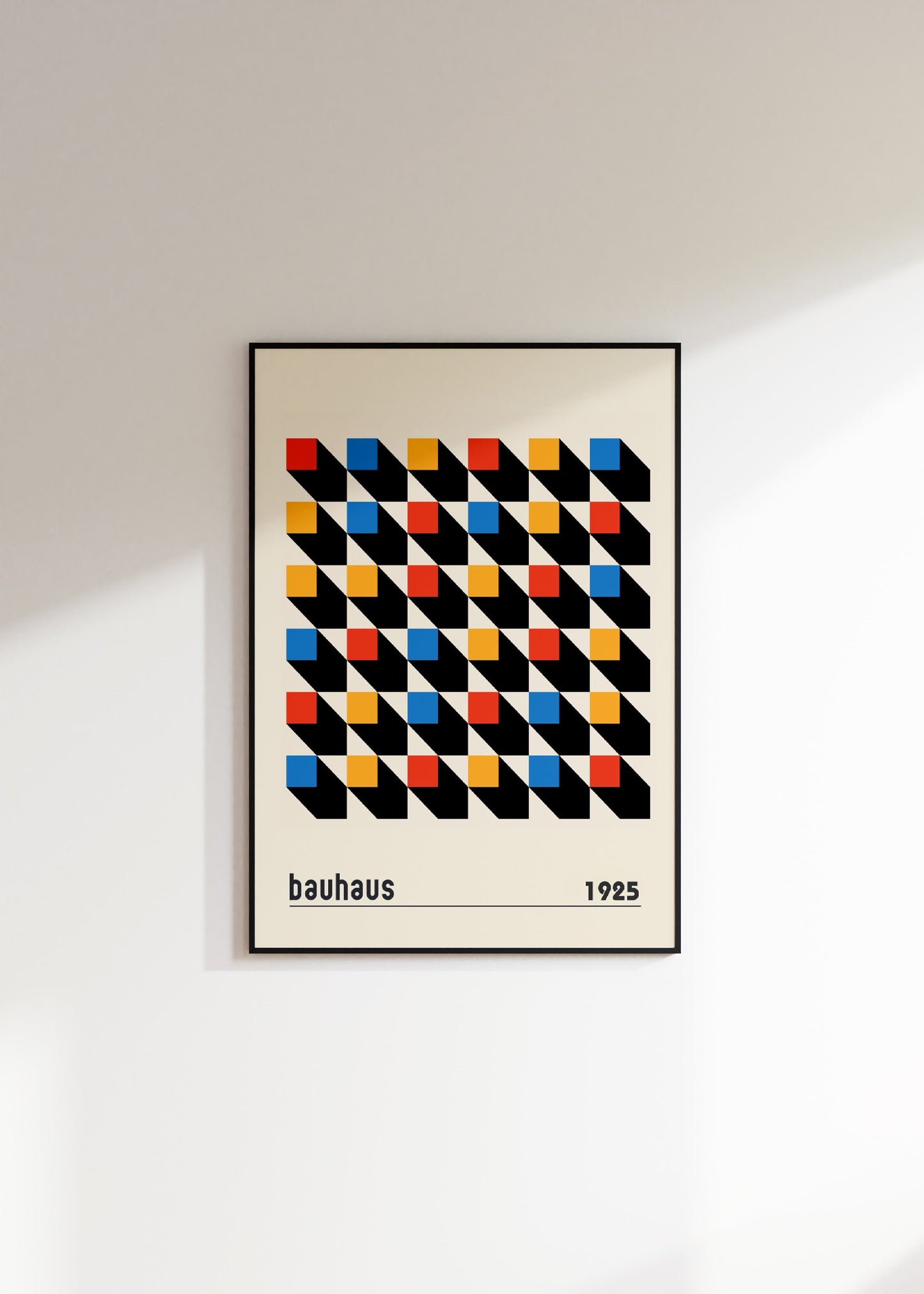 Set of 3 Bauhaus Poster, Vintage Bauhaus Print,