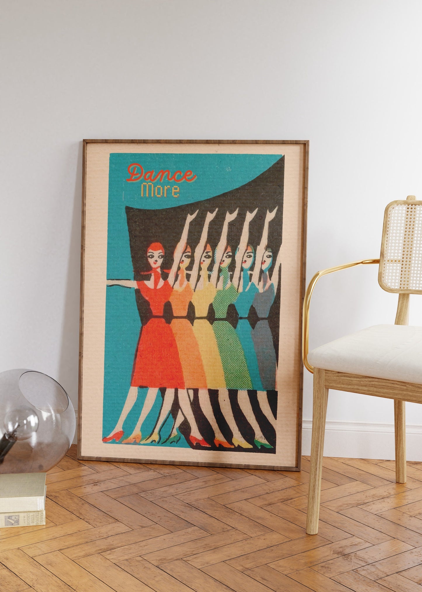 Vintage Dancer Print, Dancer Poster