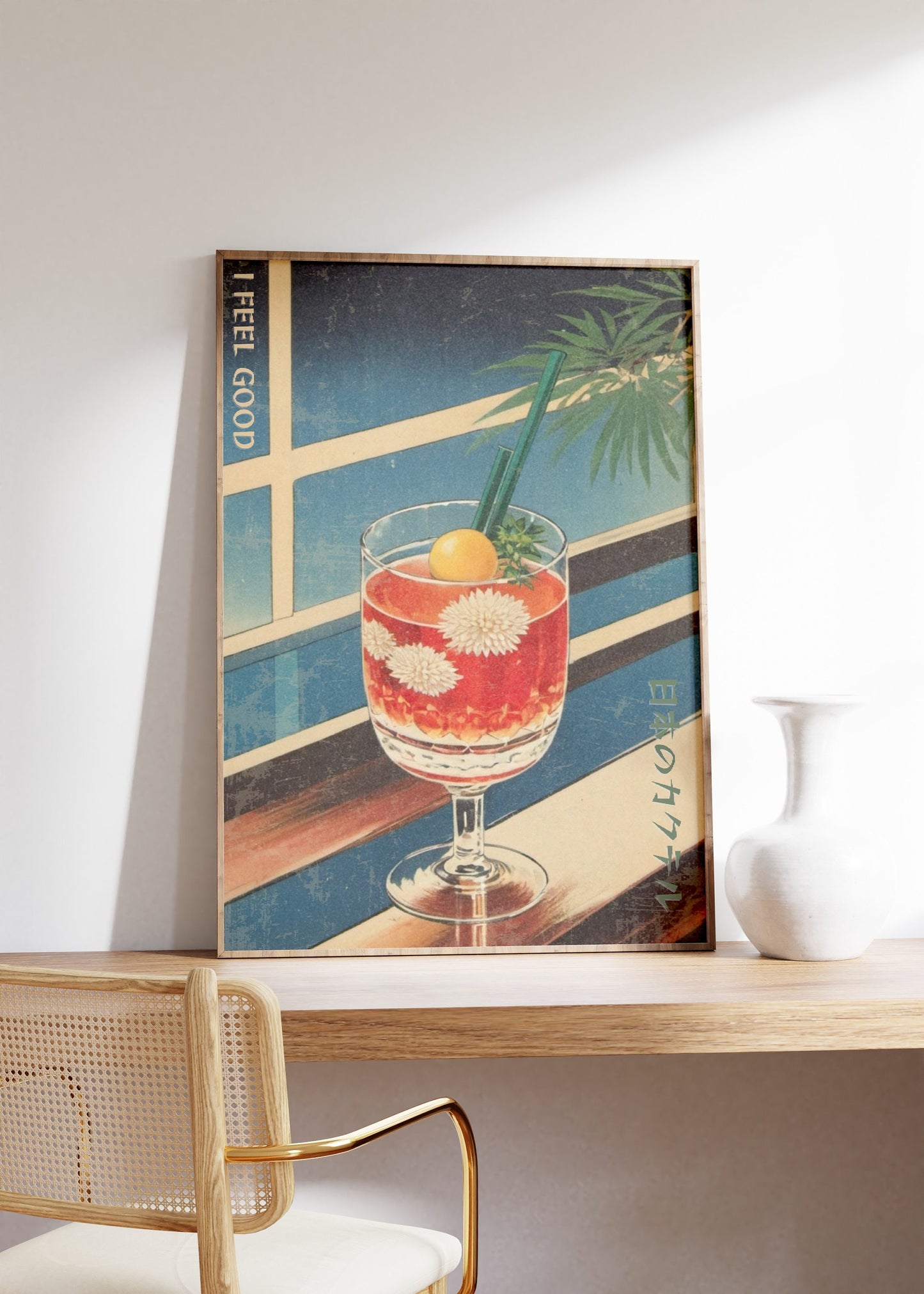 Japanese Cocktail Bar Poster