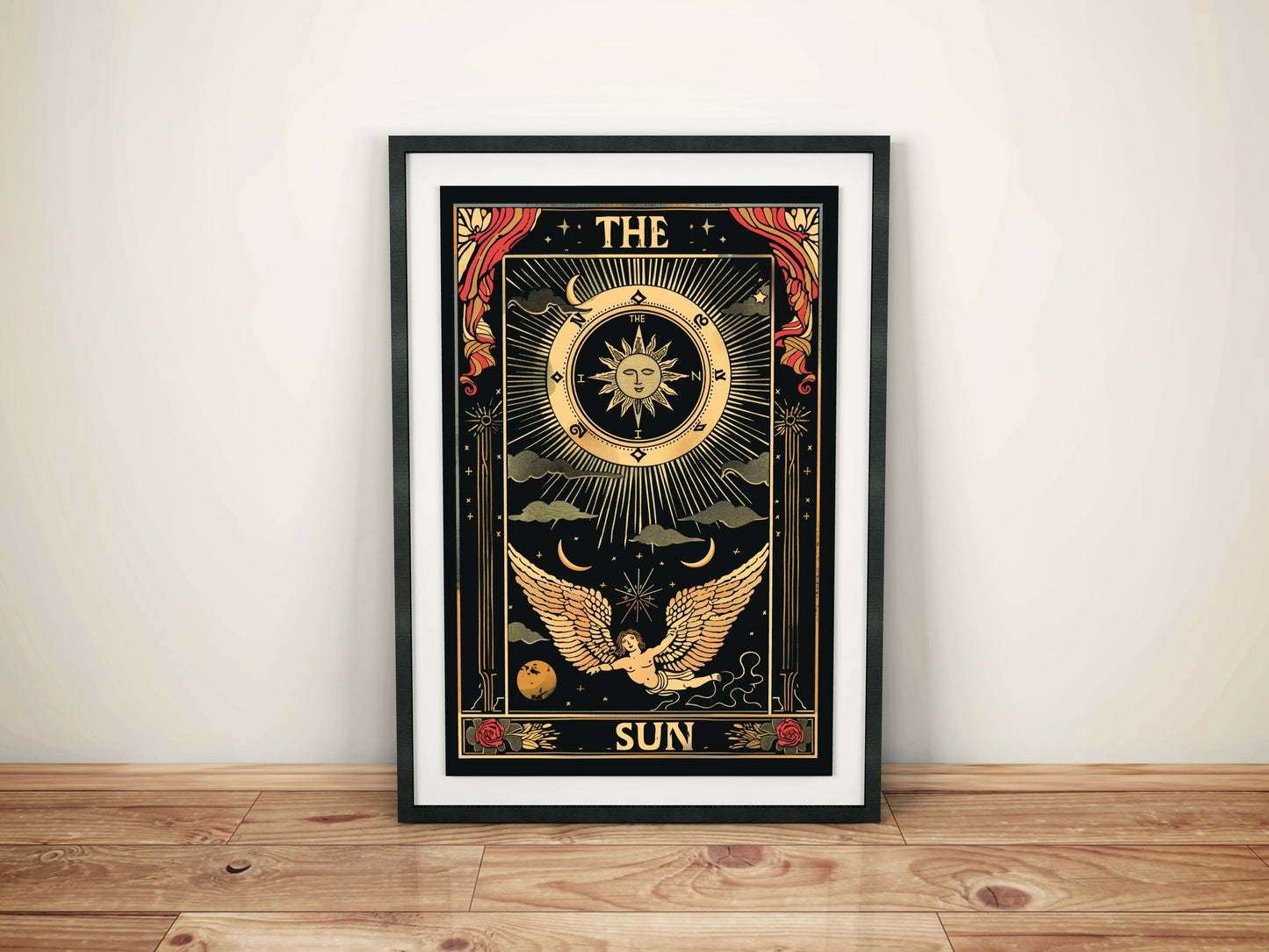 The Sun Tarot Card Poster