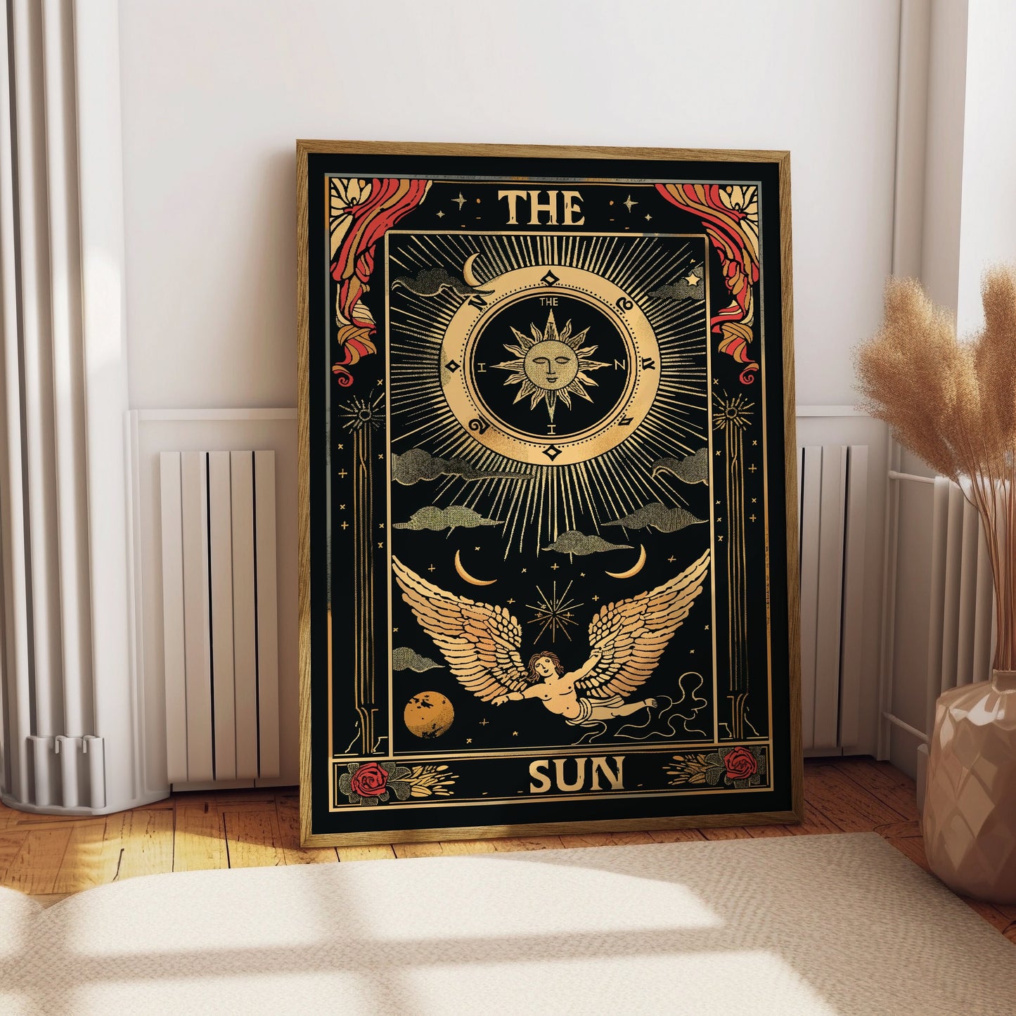 The Sun Tarot Card Poster