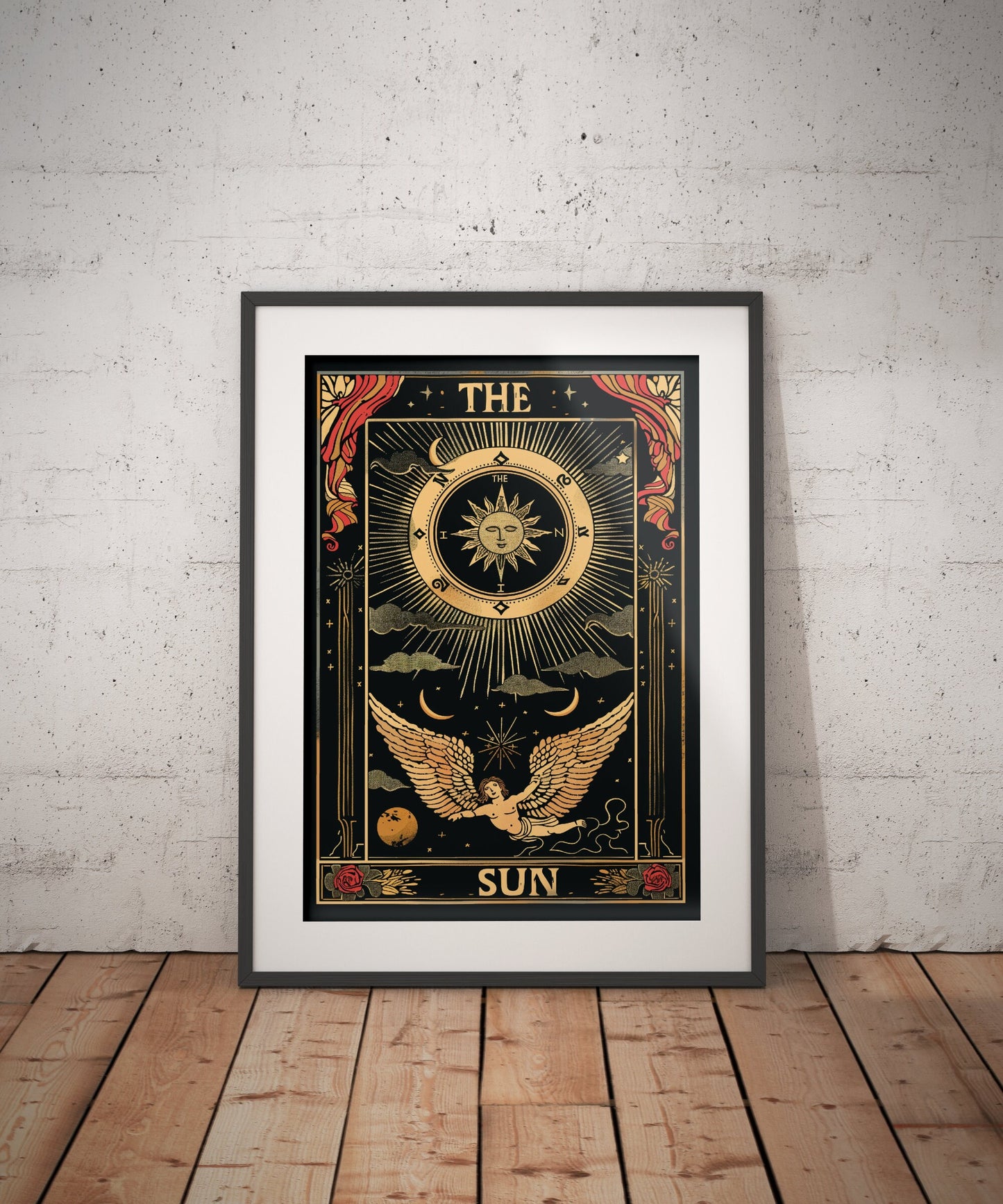 The Sun Tarot Card Poster