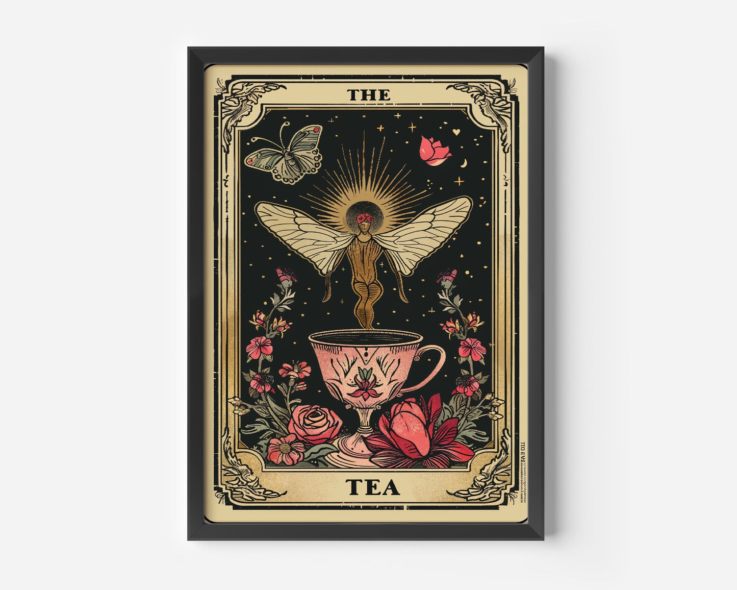 The Tea Tarot Card Poster