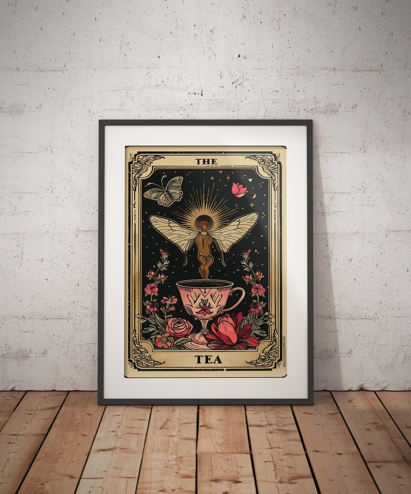 The Tea Tarot Card Poster