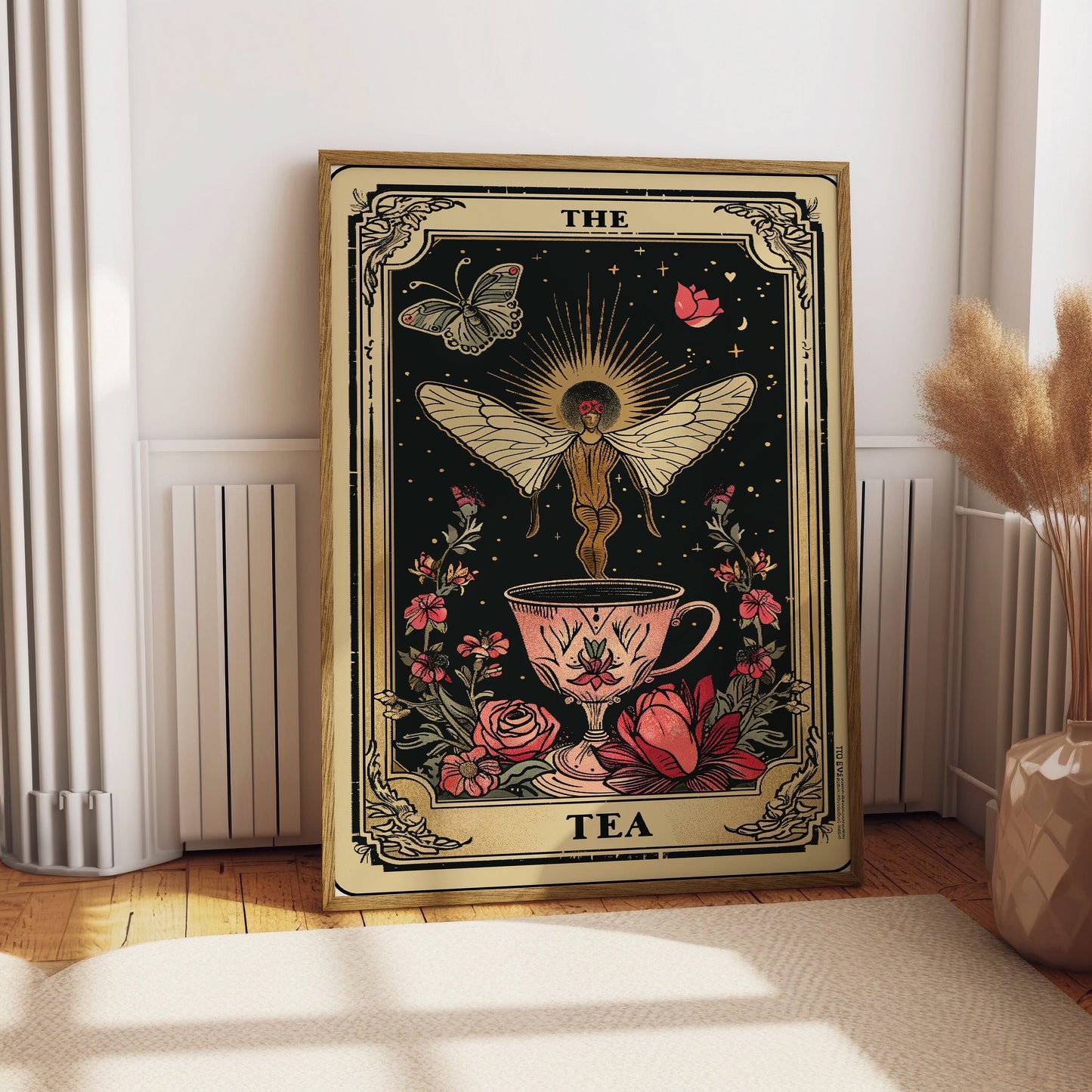 The Tea Tarot Card Poster