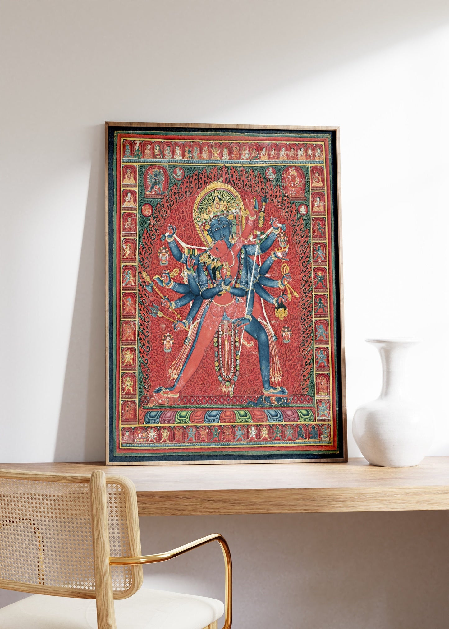 Chakrasamvara and Consort Vajravarahi Indian Poster