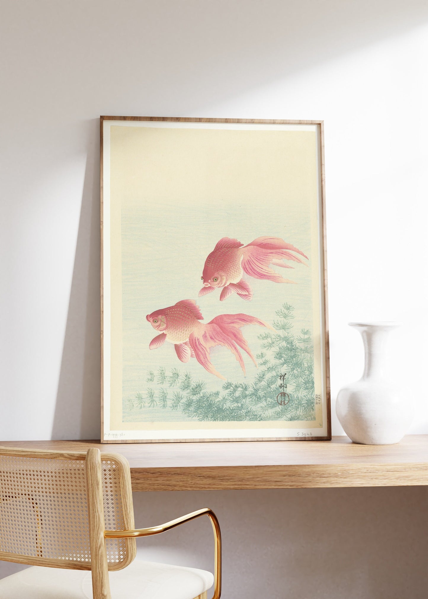 Goldfish by Ohara Koson Poster Print