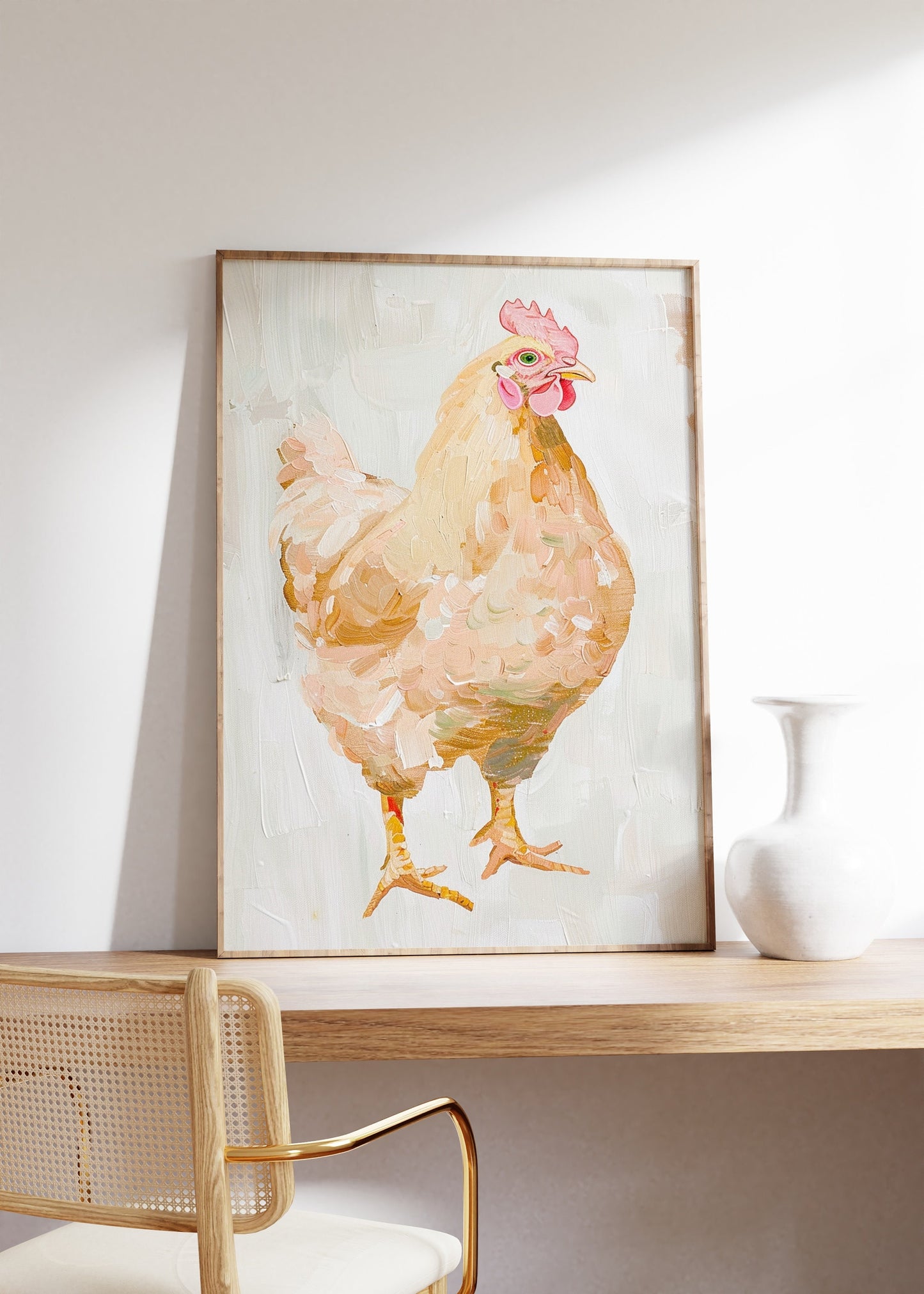 Vintage Poultry Print, Poultry Poster