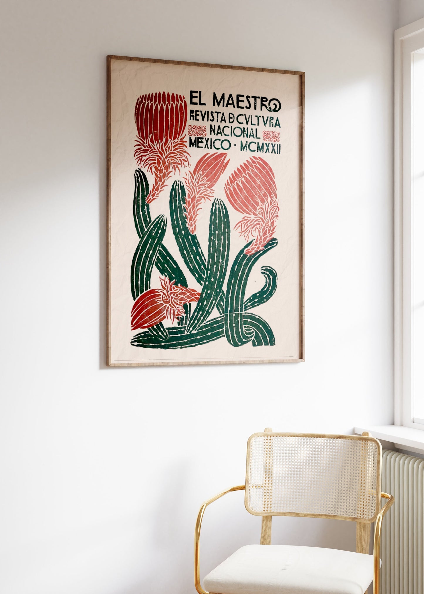 Cover El Meestro Vintage Mexican Poster