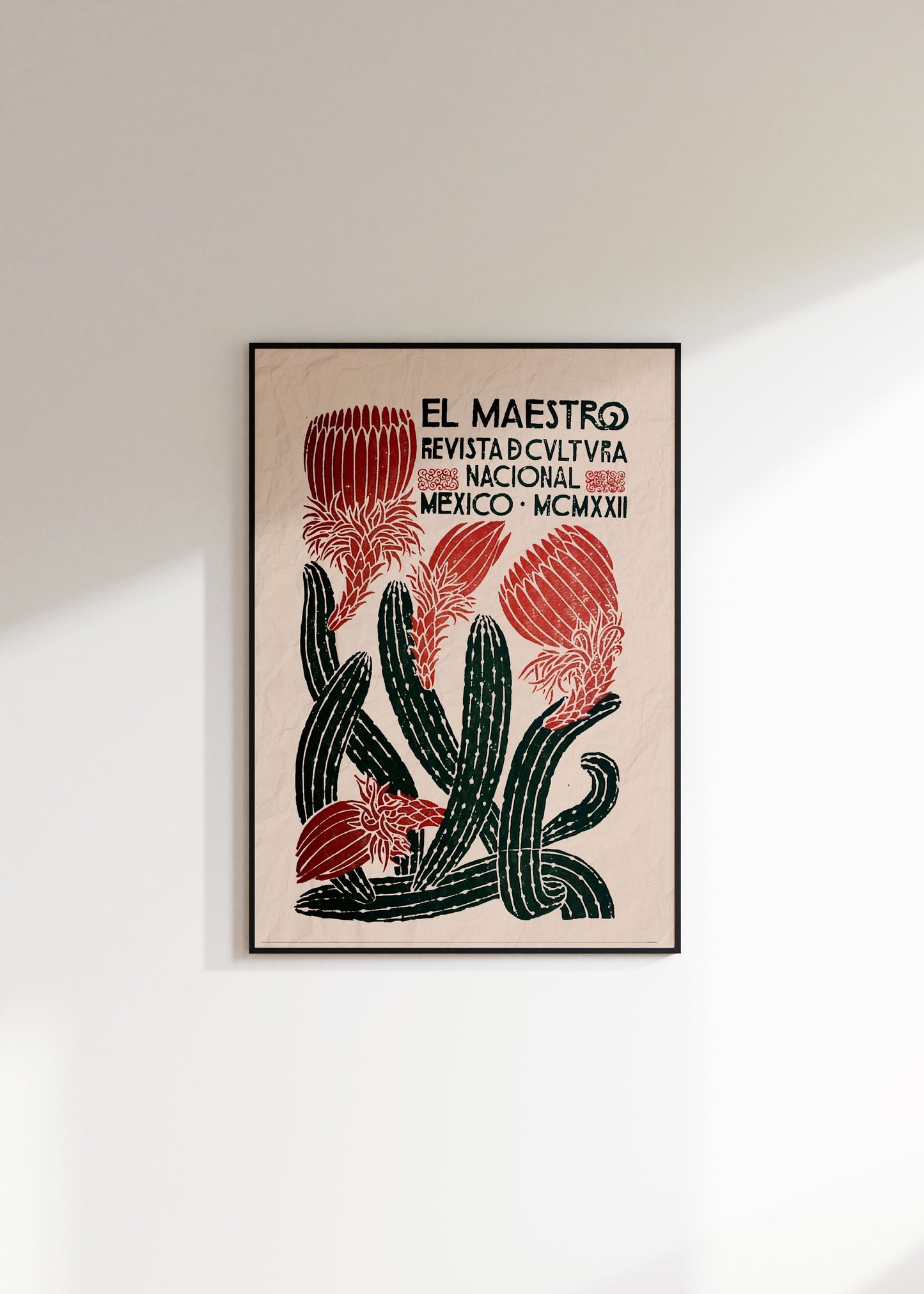 Cover El Meestro Vintage Mexican Poster