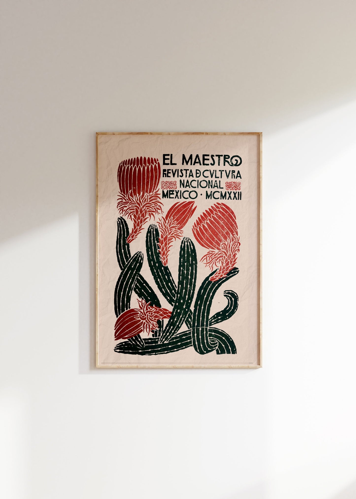 Cover El Meestro Vintage Mexican Poster