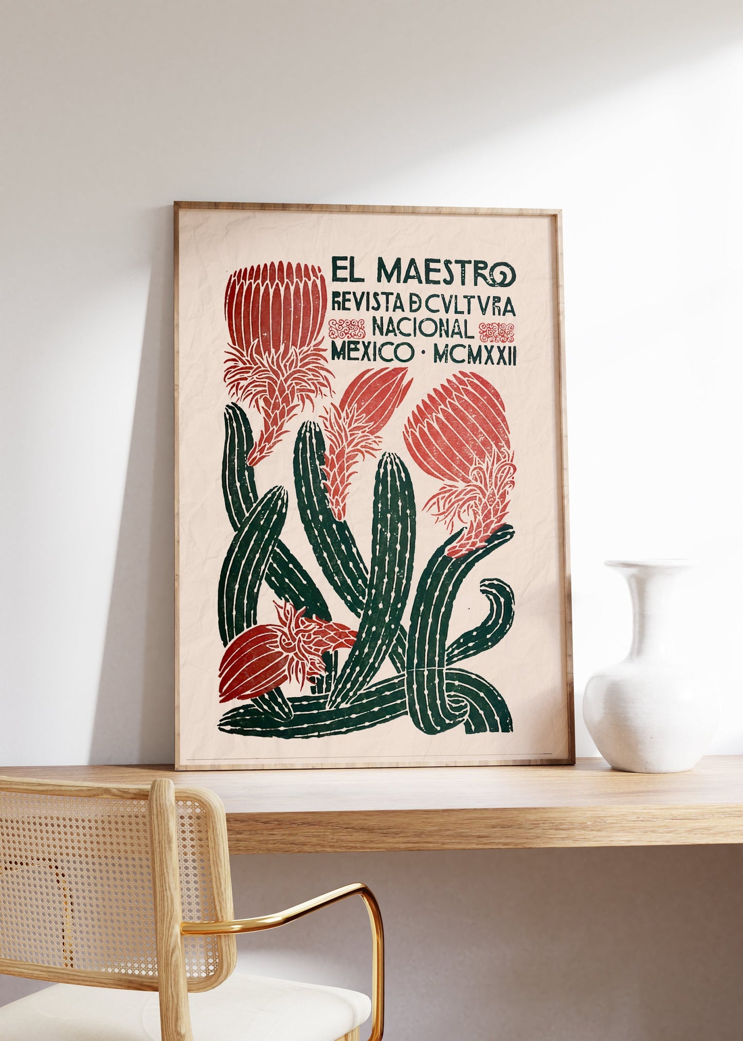 Cover El Meestro Vintage Mexican Poster