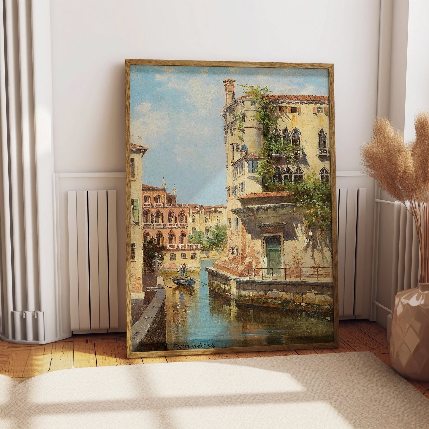 Antonietta Brandeis - Canal in Venice Poster