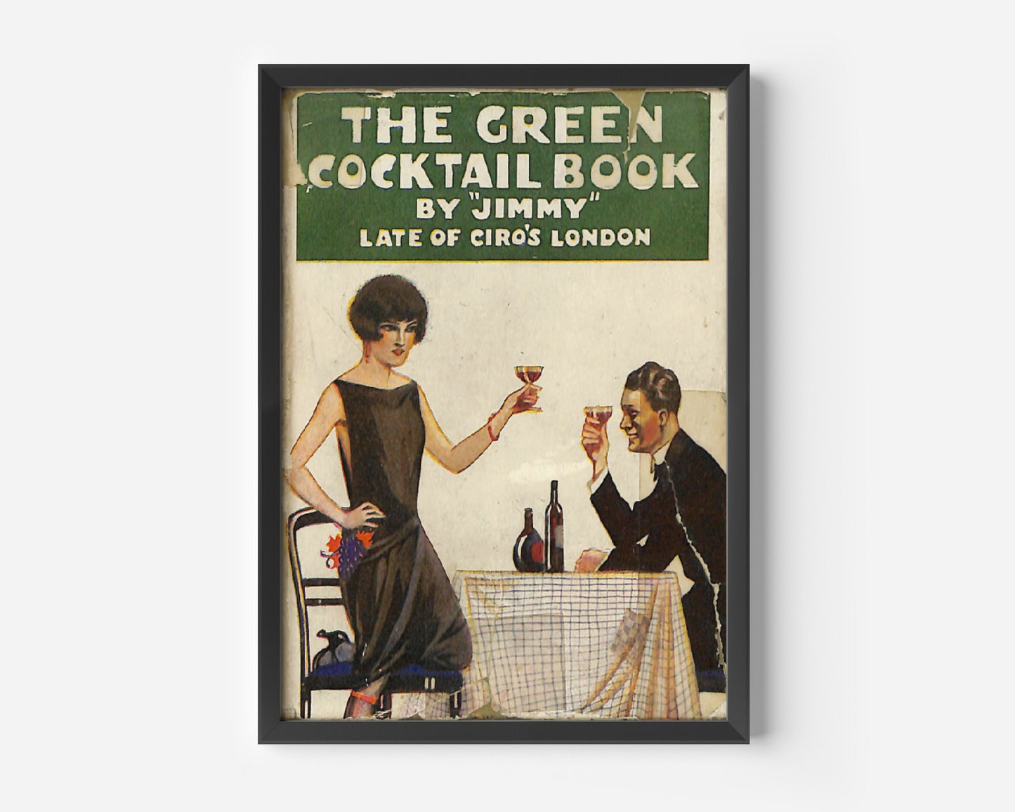 The Green Cocktail Book Poster