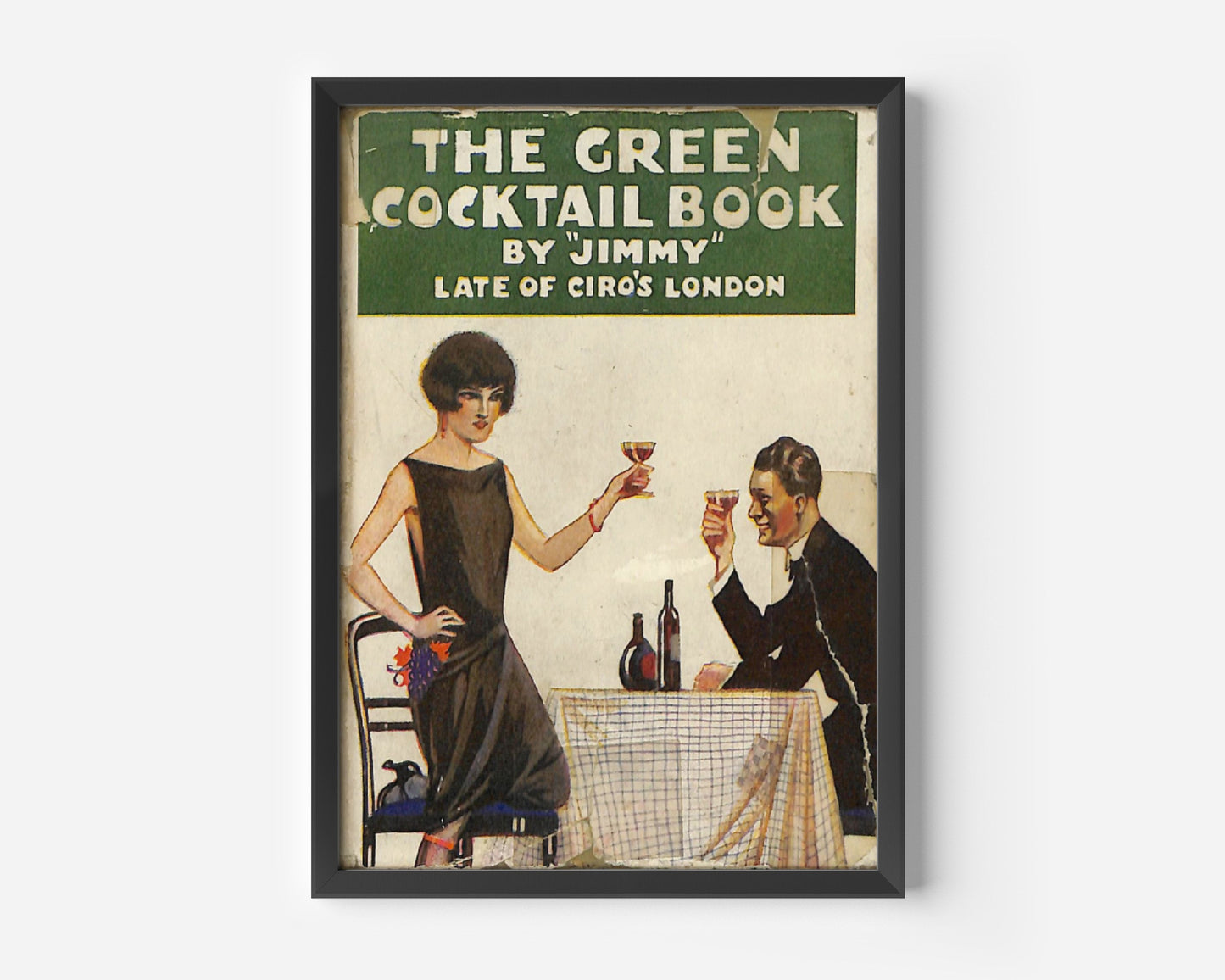 The Green Cocktail Book Poster