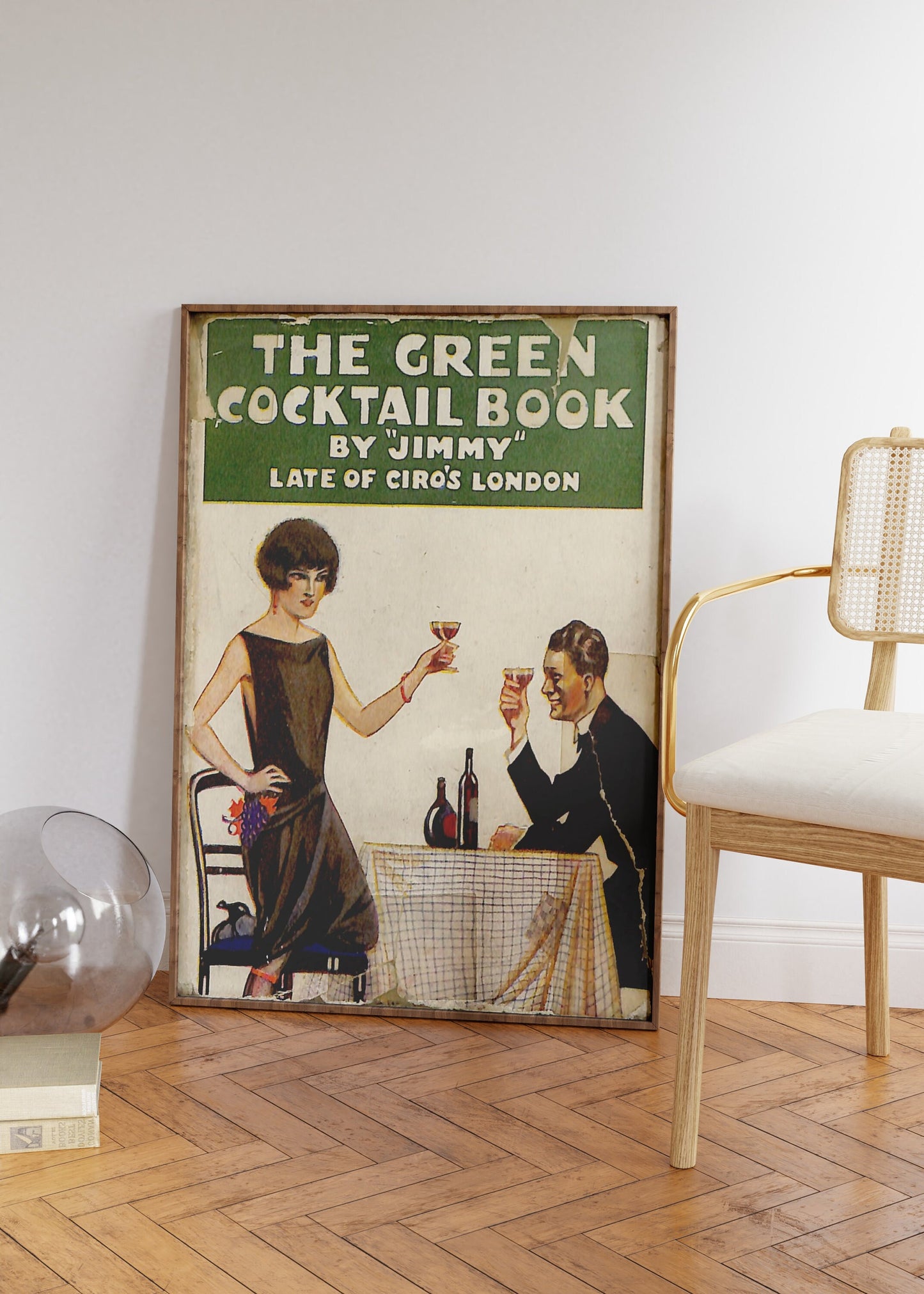 The Green Cocktail Book Poster