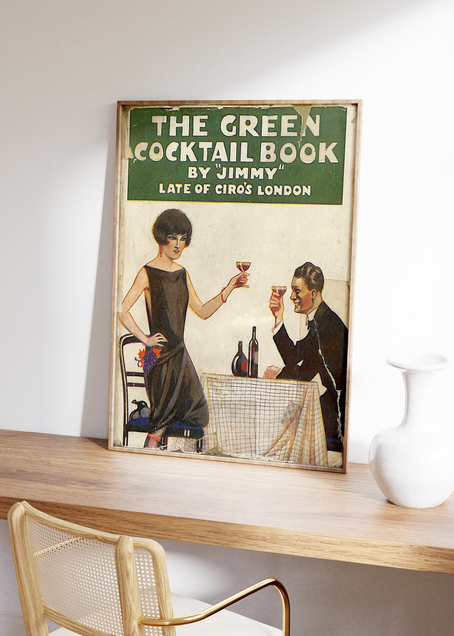 The Green Cocktail Book Poster