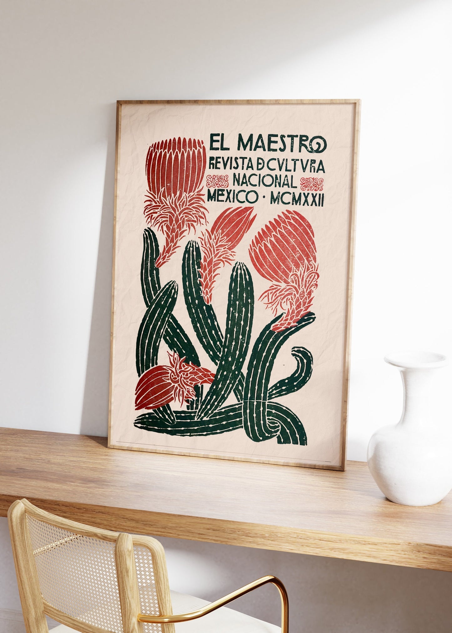 Cover El Meestro Vintage Mexican Poster