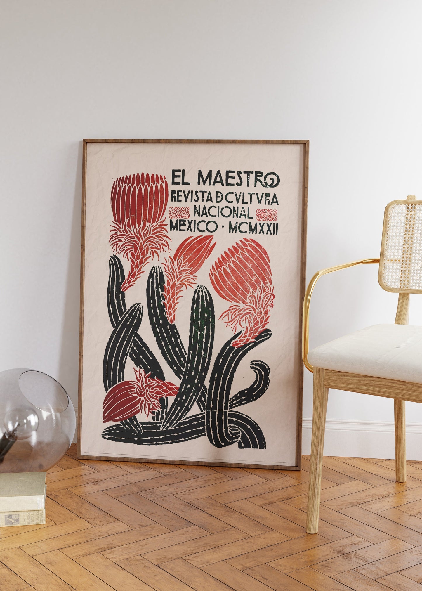 Cover El Meestro Vintage Mexican Poster