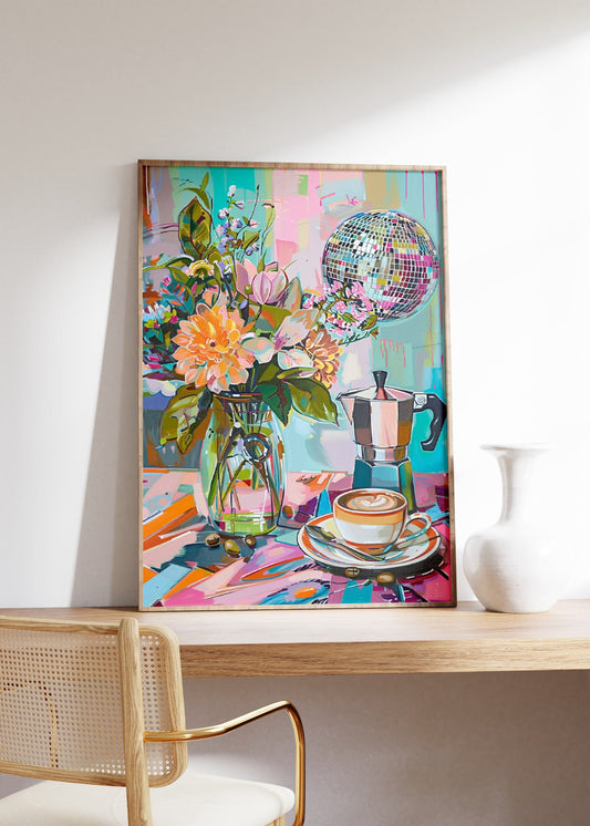 Espresso Maker Poster Print