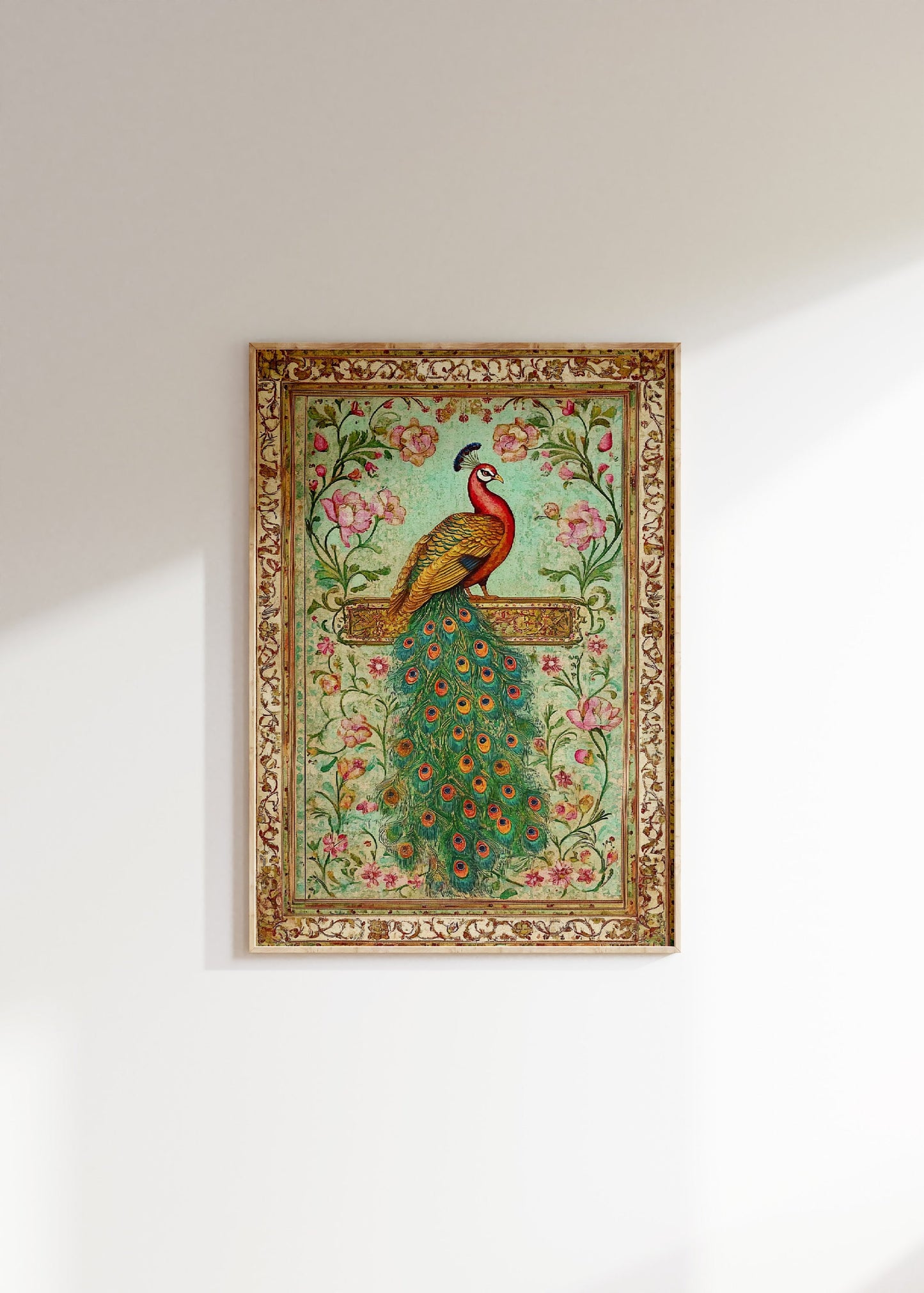 Set of 3 Persian Bird Posters, Birds Poster