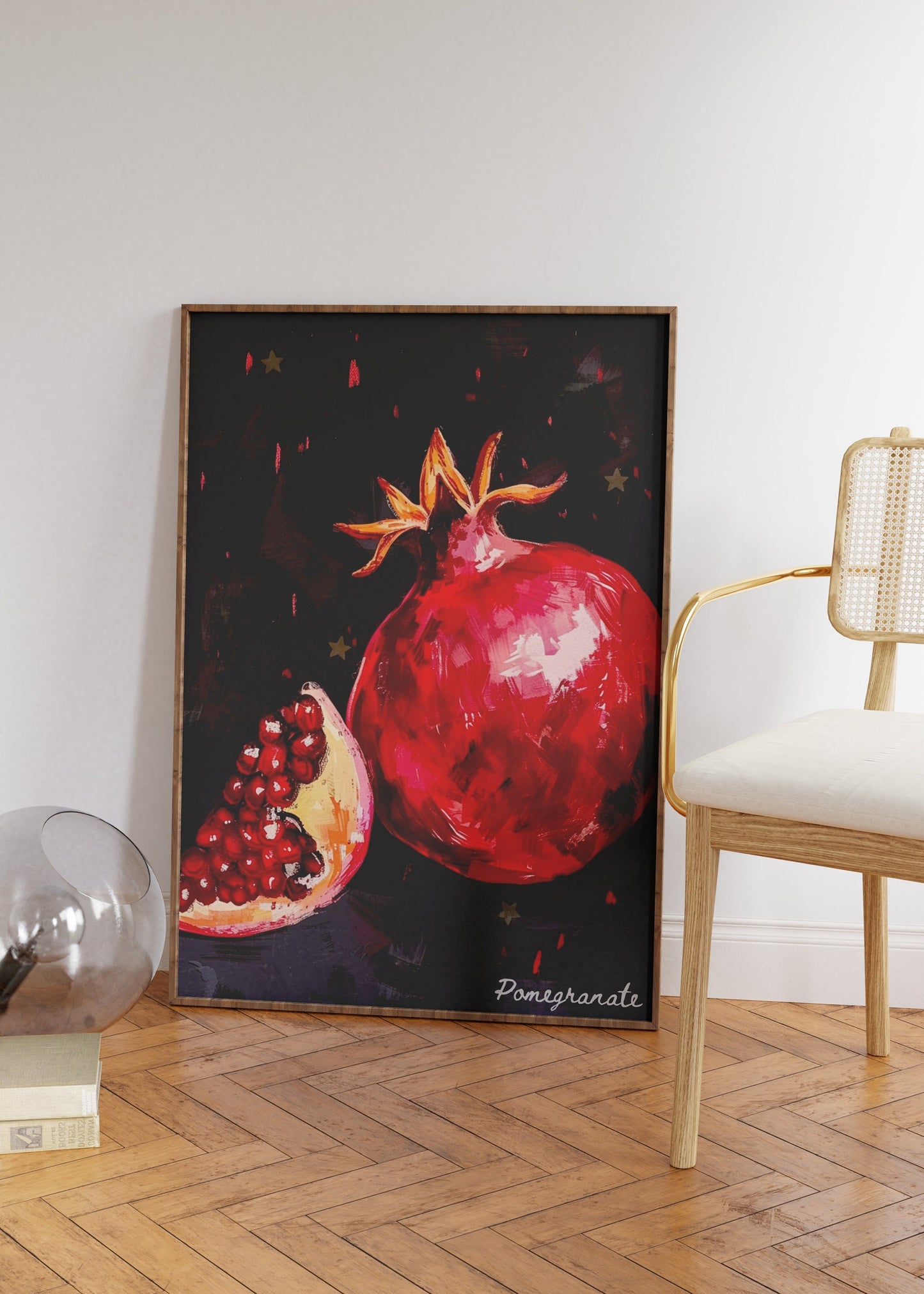 Vintage Pomegranate Poster