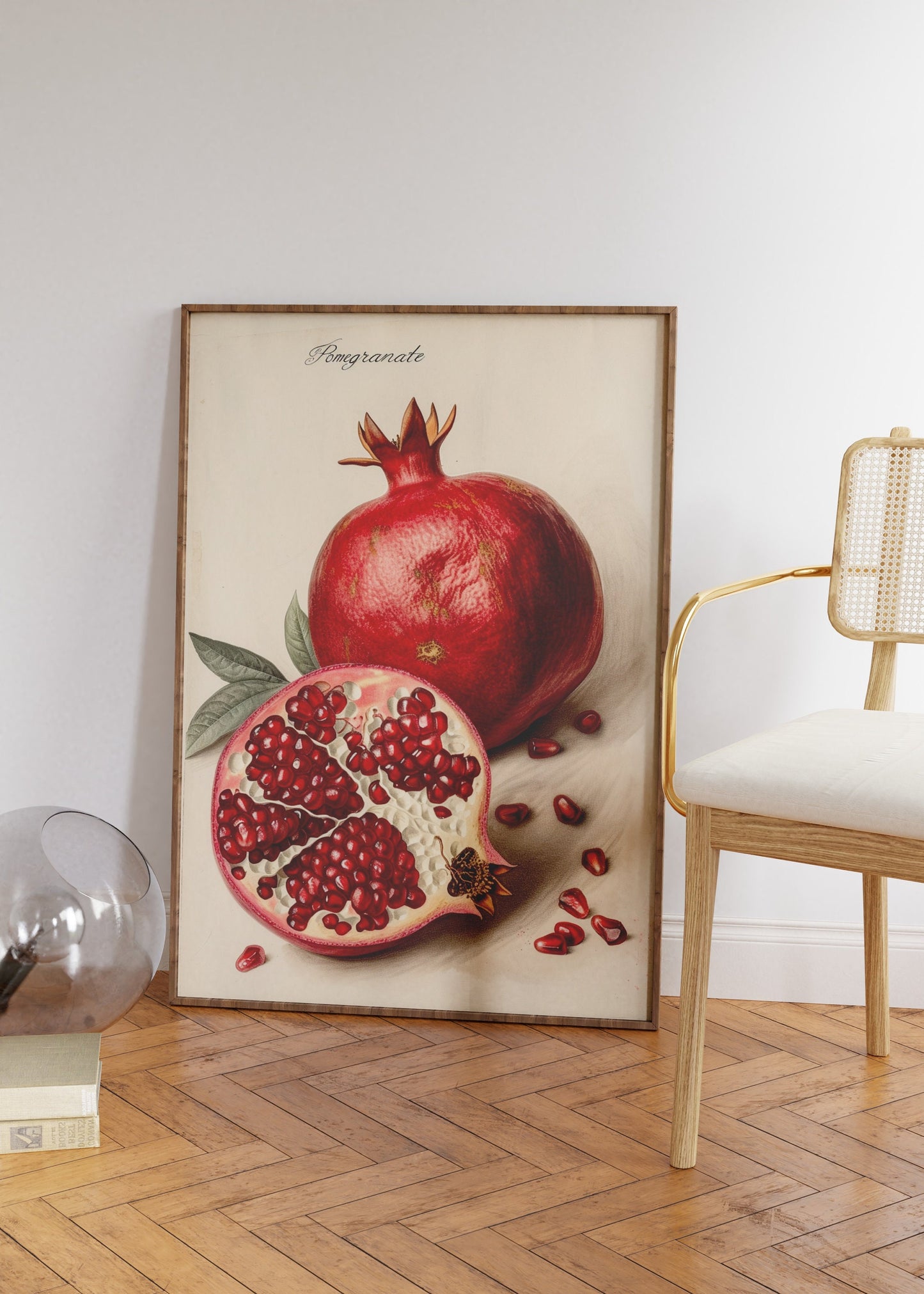 Vintage Pomegranate Poster