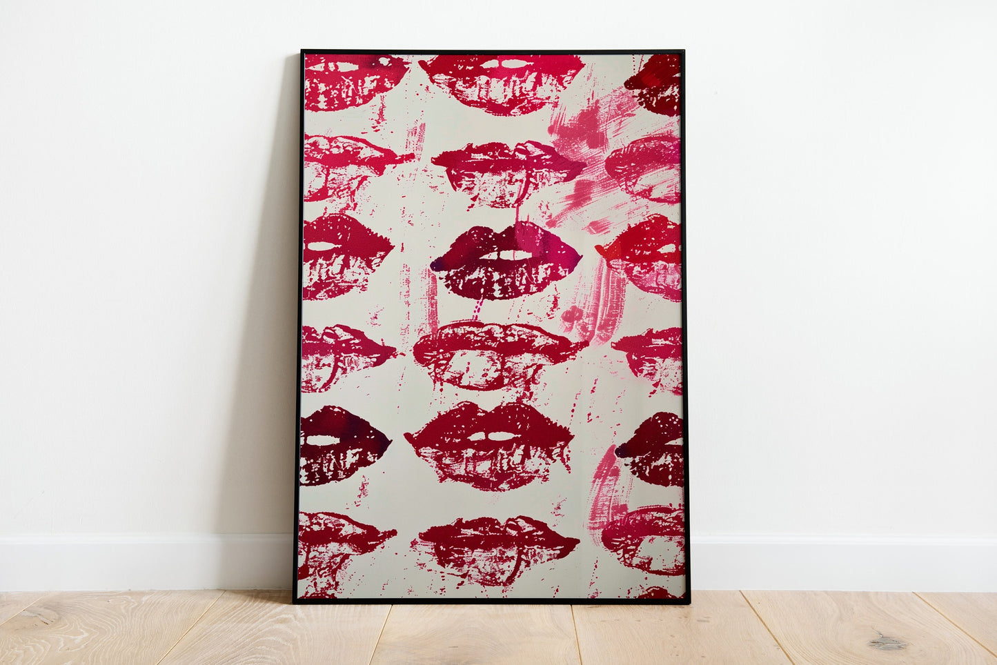 Lipstick Kisses Poster