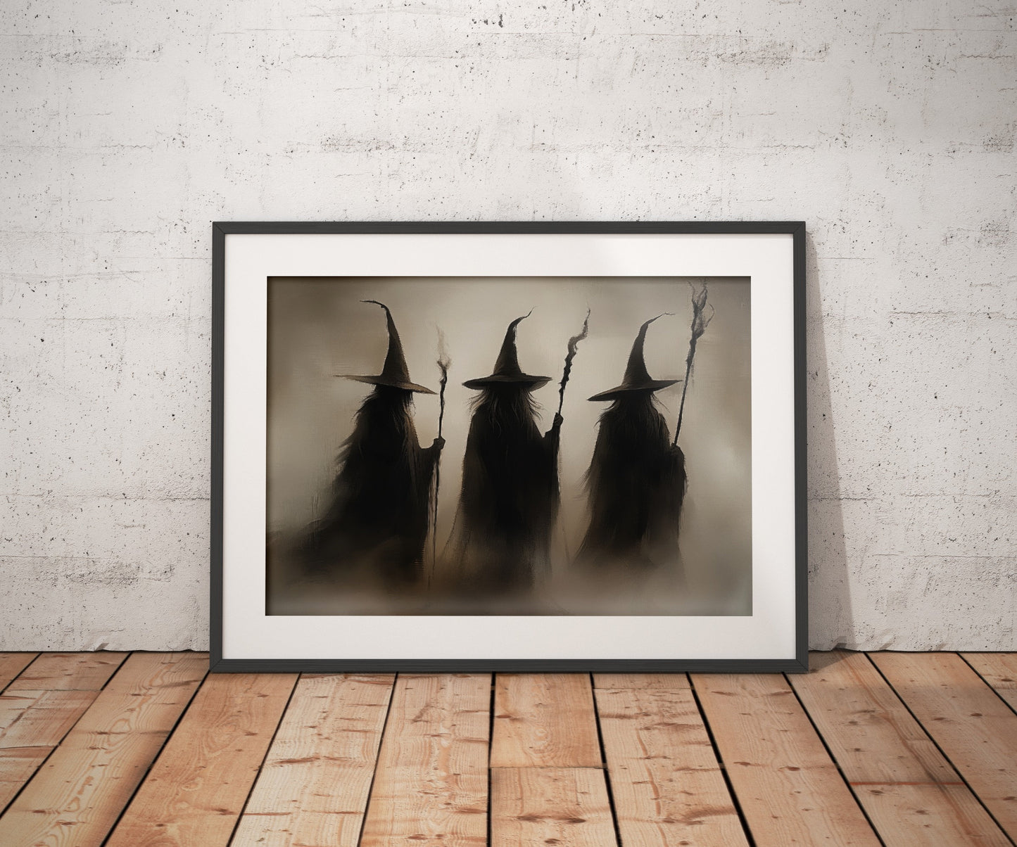 Halloween Three Witches Poster