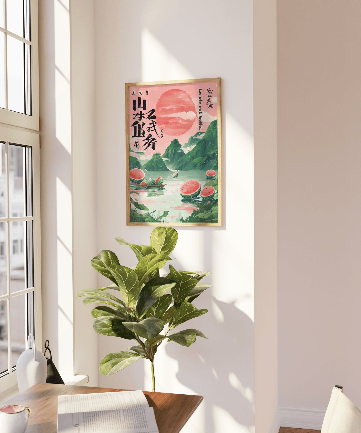 Chinese Watermelon Poster