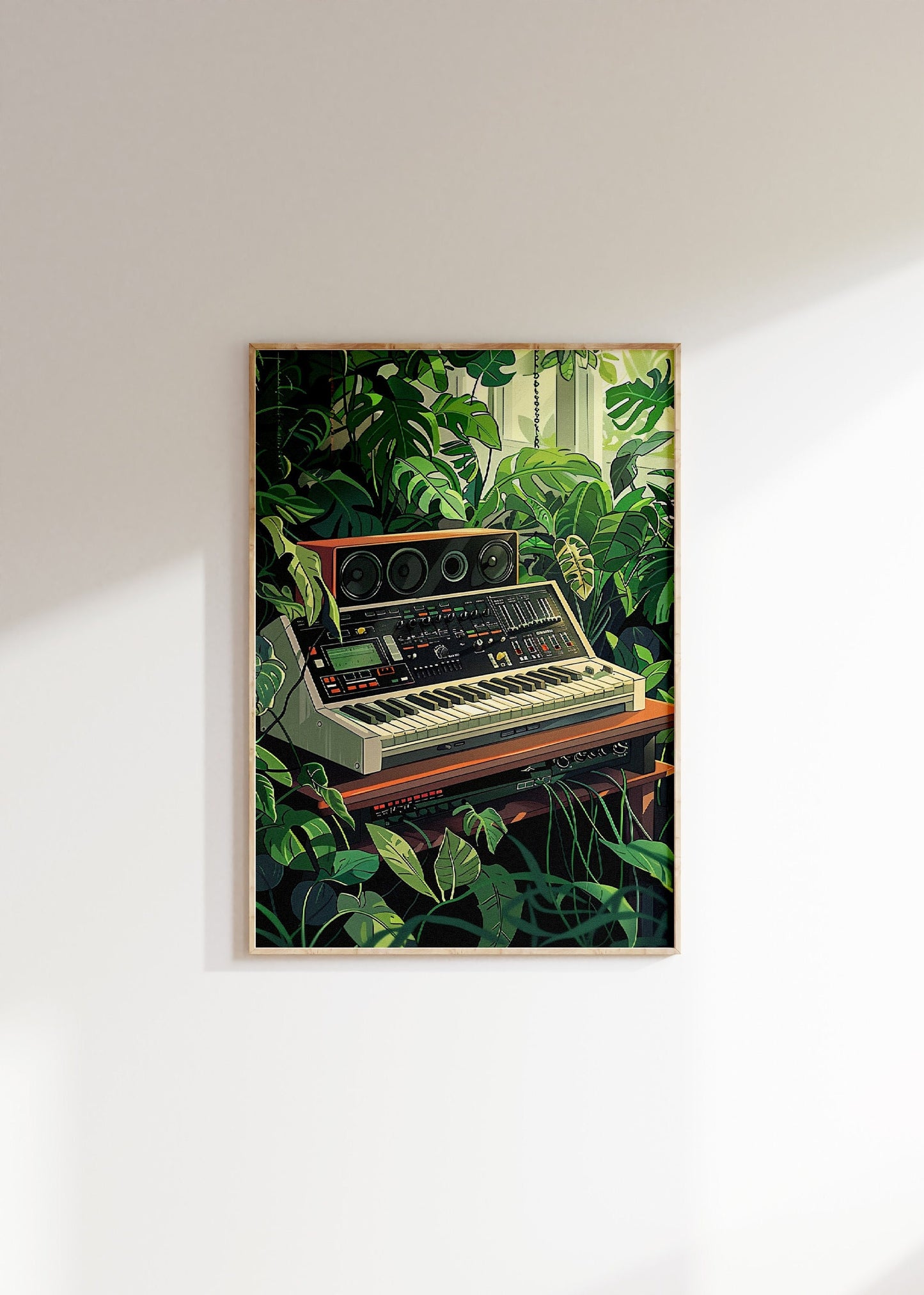 Retro Music MPC Print