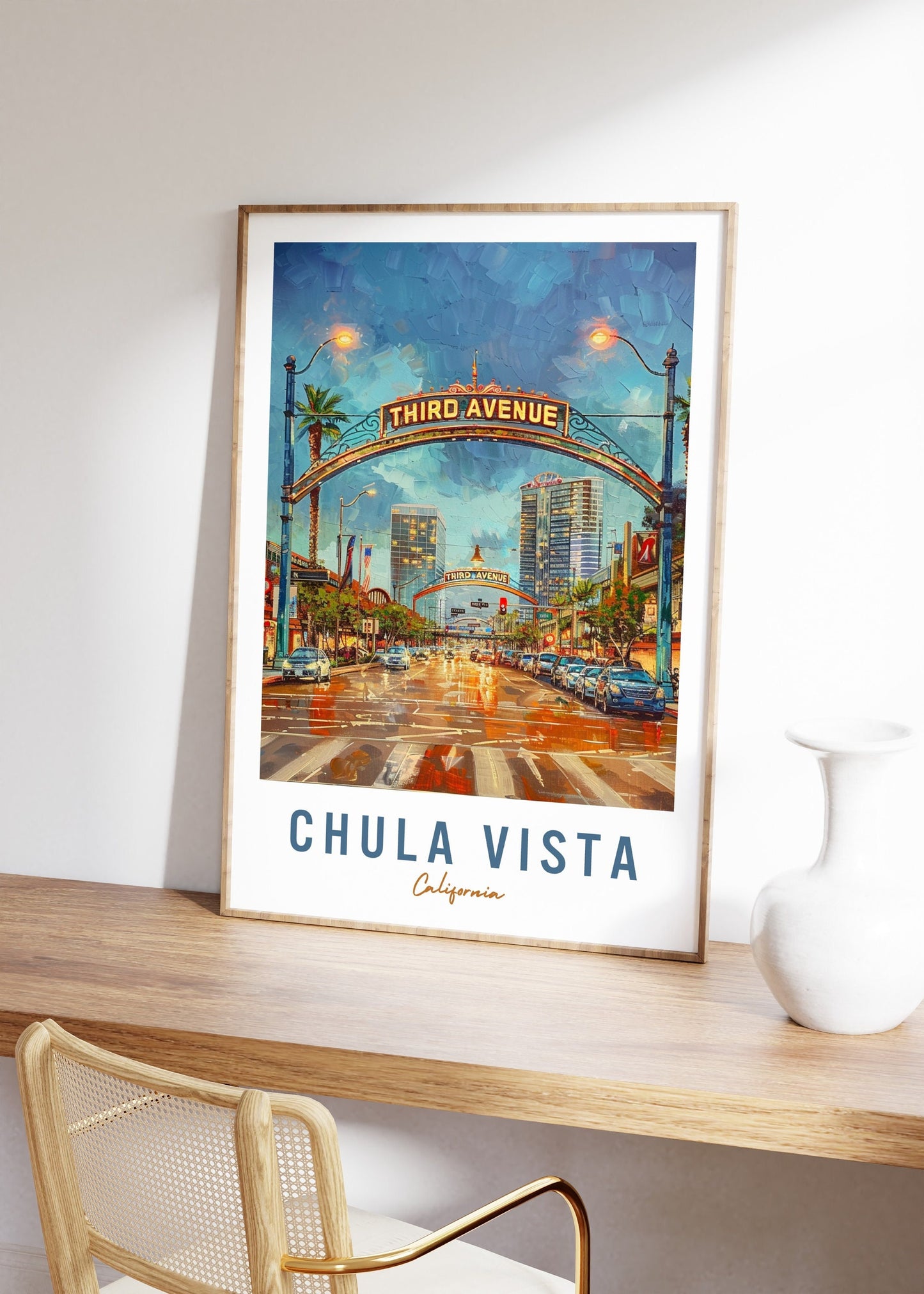 Chula Vista Travel Poster