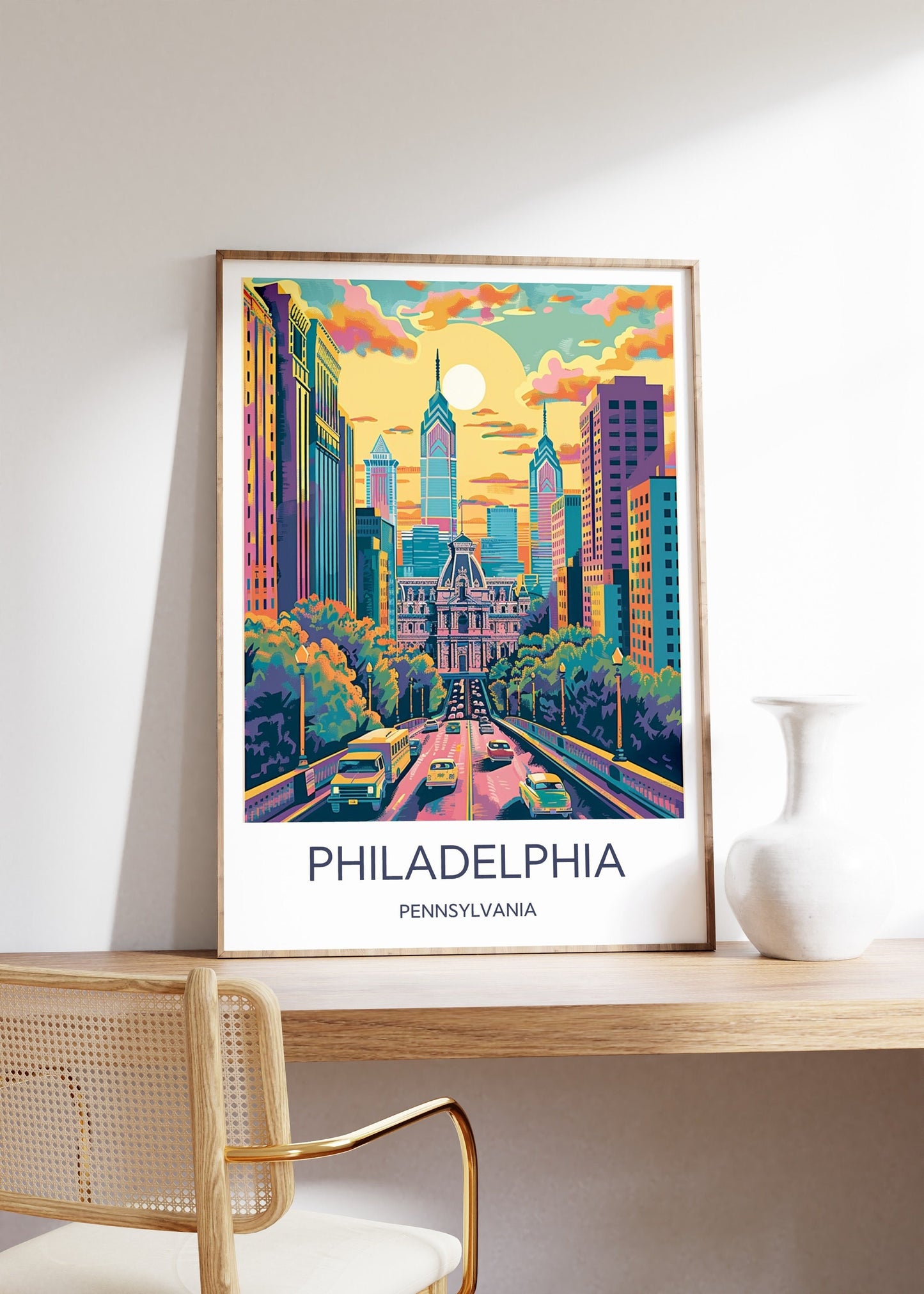 Philadelphia Travel Poster