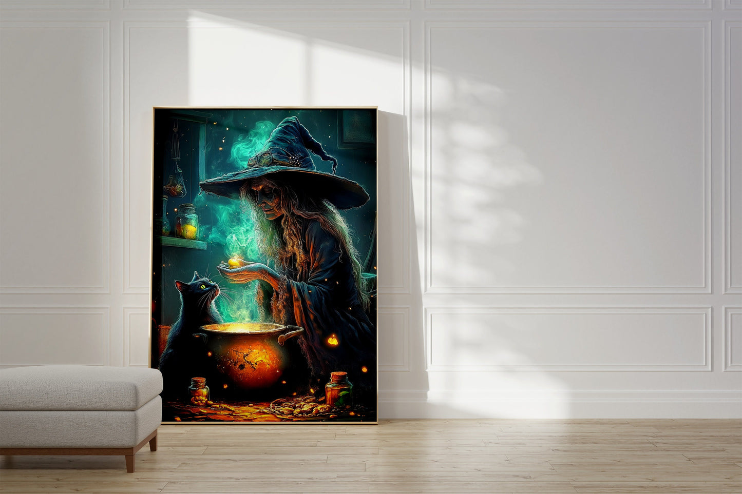 Halloween Witch Wall Art