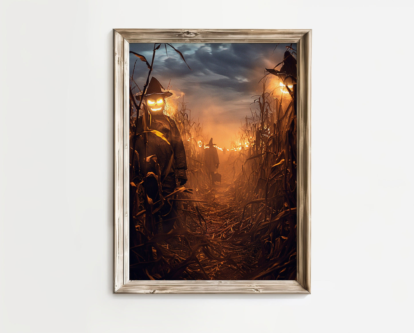 A Haunted Cornfield Poster