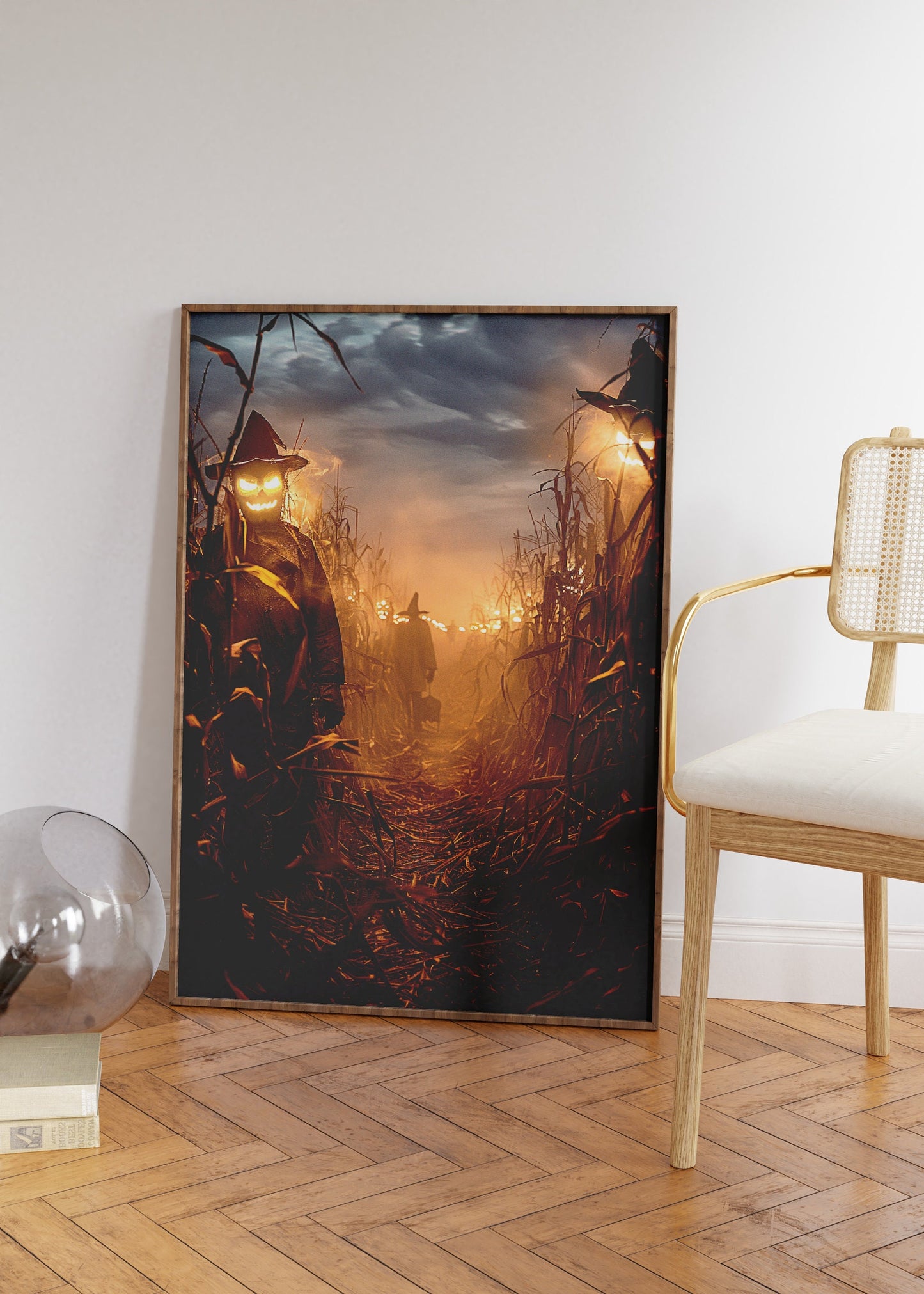 A Haunted Cornfield Poster