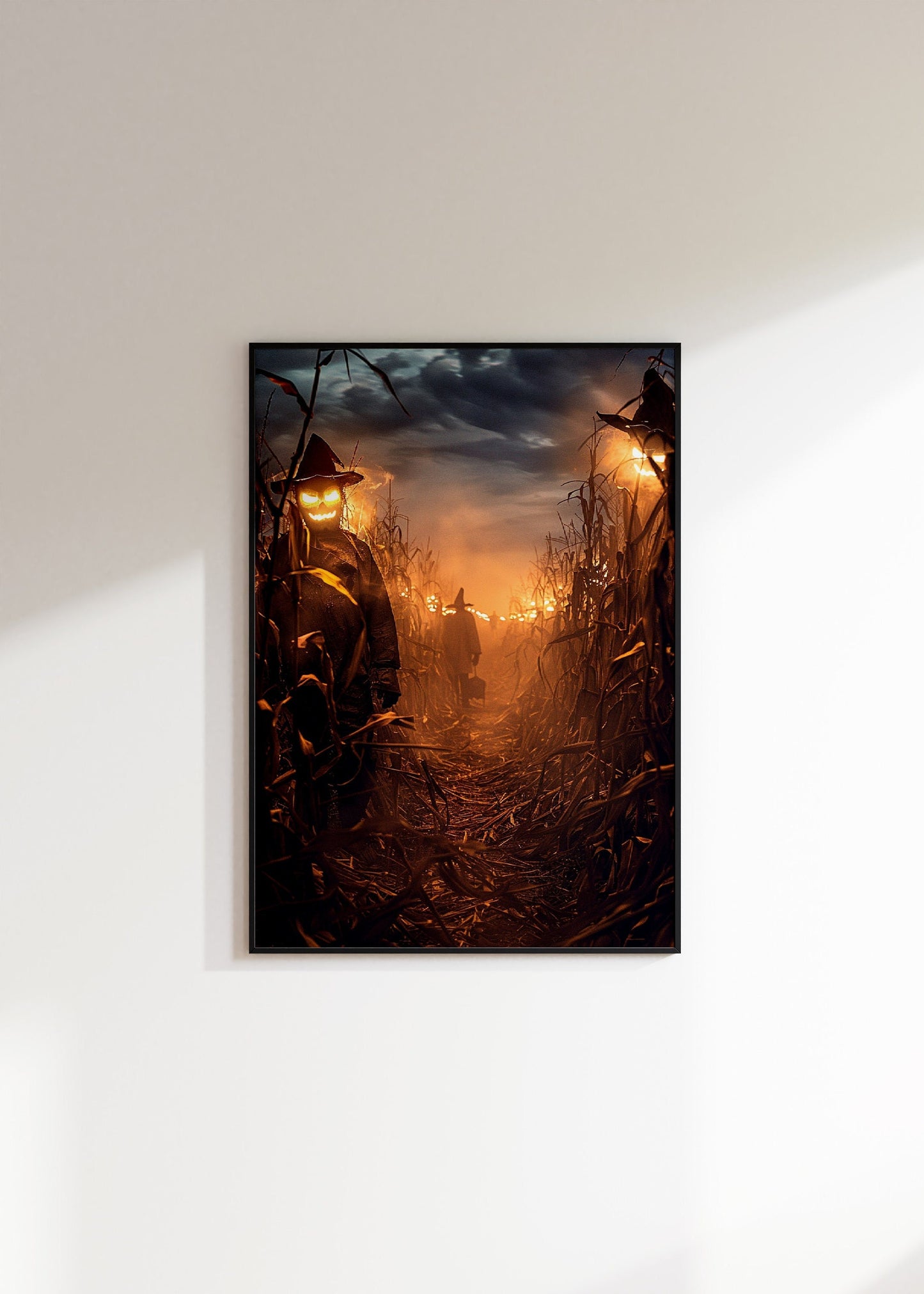 A Haunted Cornfield Poster