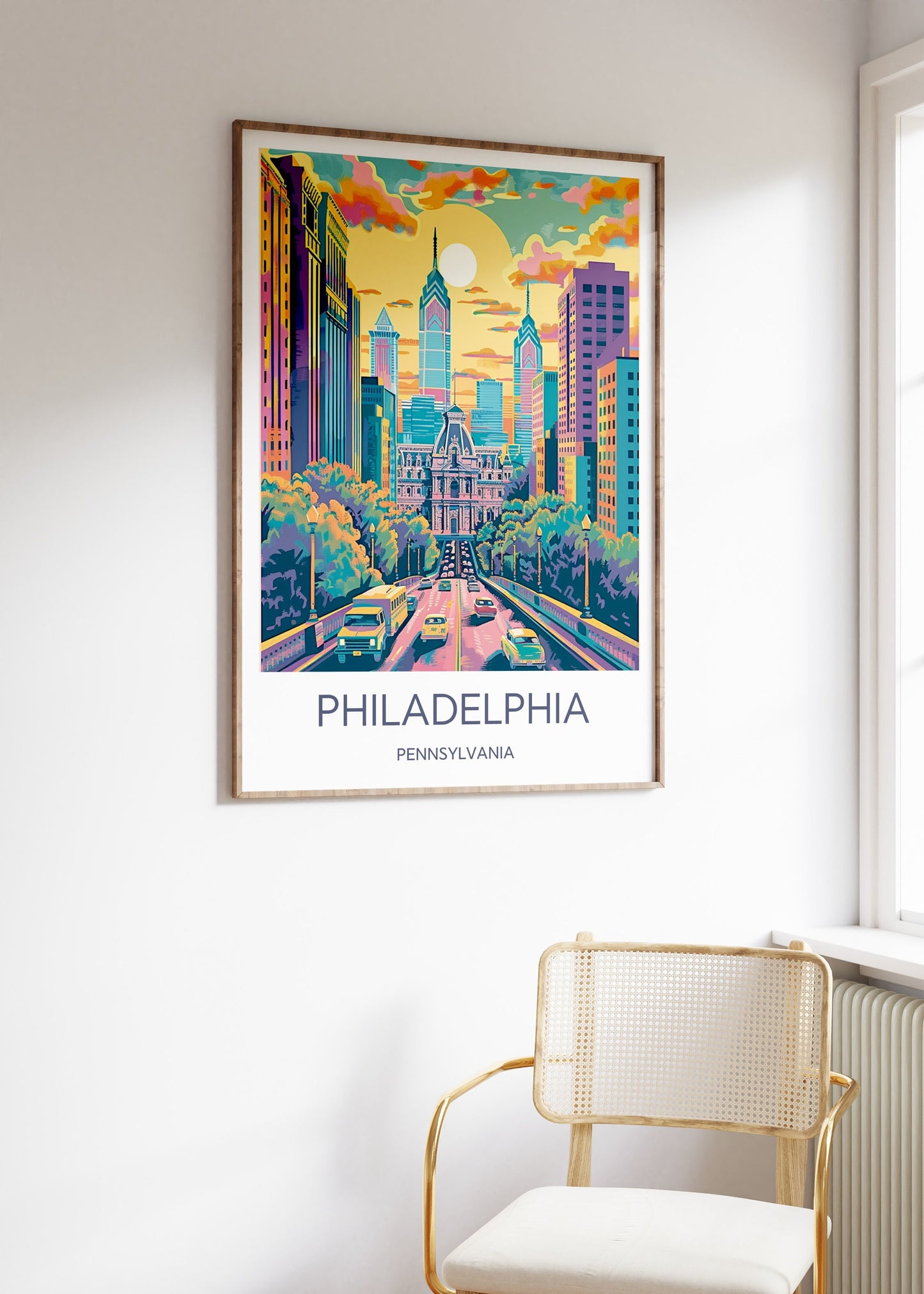 Philadelphia Travel Poster