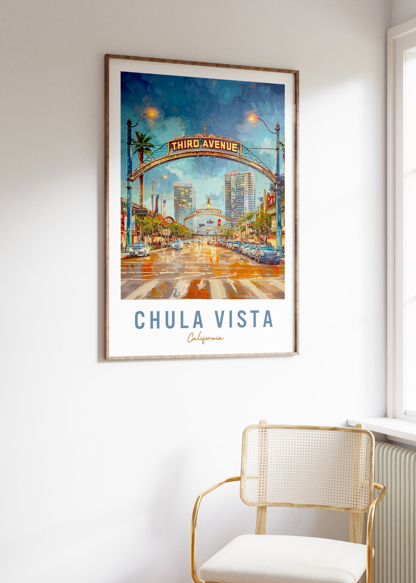 Chula Vista Travel Poster