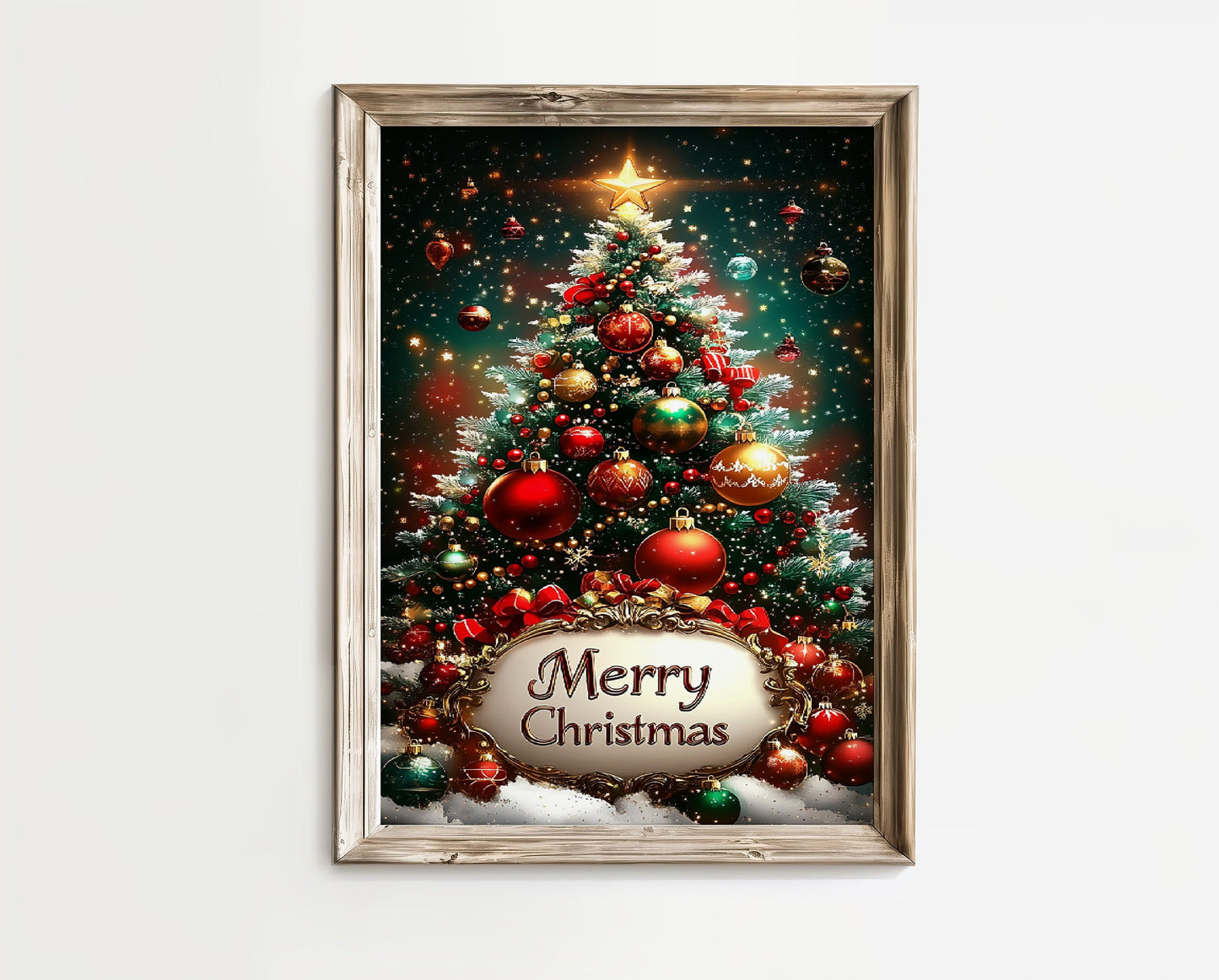 Christmas Tree Poster